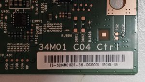 [중고] 삼성 C34G55TWW 티콘보드