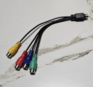 [중고] 7Pin S-Video TO RCA Video4 female