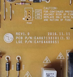 [중고] LG 55SJ8500 파워보드