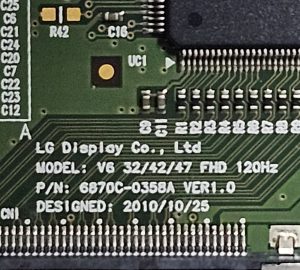 [중고] LG 42LW6500 티콘보드