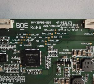 [중고] LG 43LK5600G 티콘보드