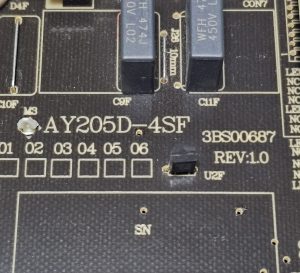 [중고] 주연전자 CNC650J-U 파워보드