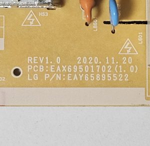 [중고] LG 55UP831C 파워보드