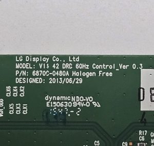 [중고] LG 42LB5800 티콘보드