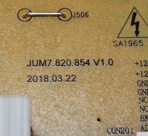 [중고] 더함 N553UHD VA SMART ADD ON SOUNDBAR HDR 파워보드