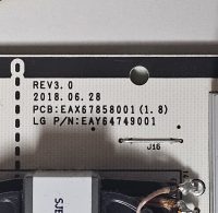 [중고] LG OLED55C8GNA 파워보드