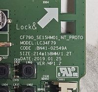 [중고] 삼성 C34F791WQ 메인보드