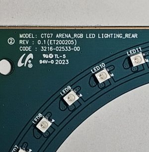 [중고] 삼성 오디세이 C32G75TQSK CTG7 ARENA_RGB LED LIGHTING_REAR