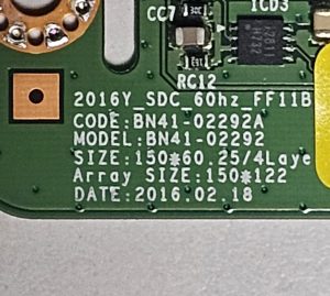 [중고] 삼성 LV32F391 티콘보드