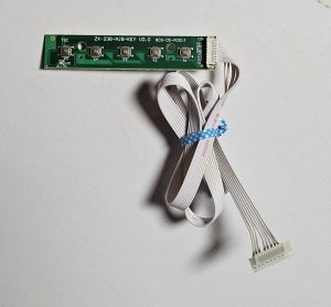 [중고] 정림전자 JG321C7741 5key OSD보드 IR