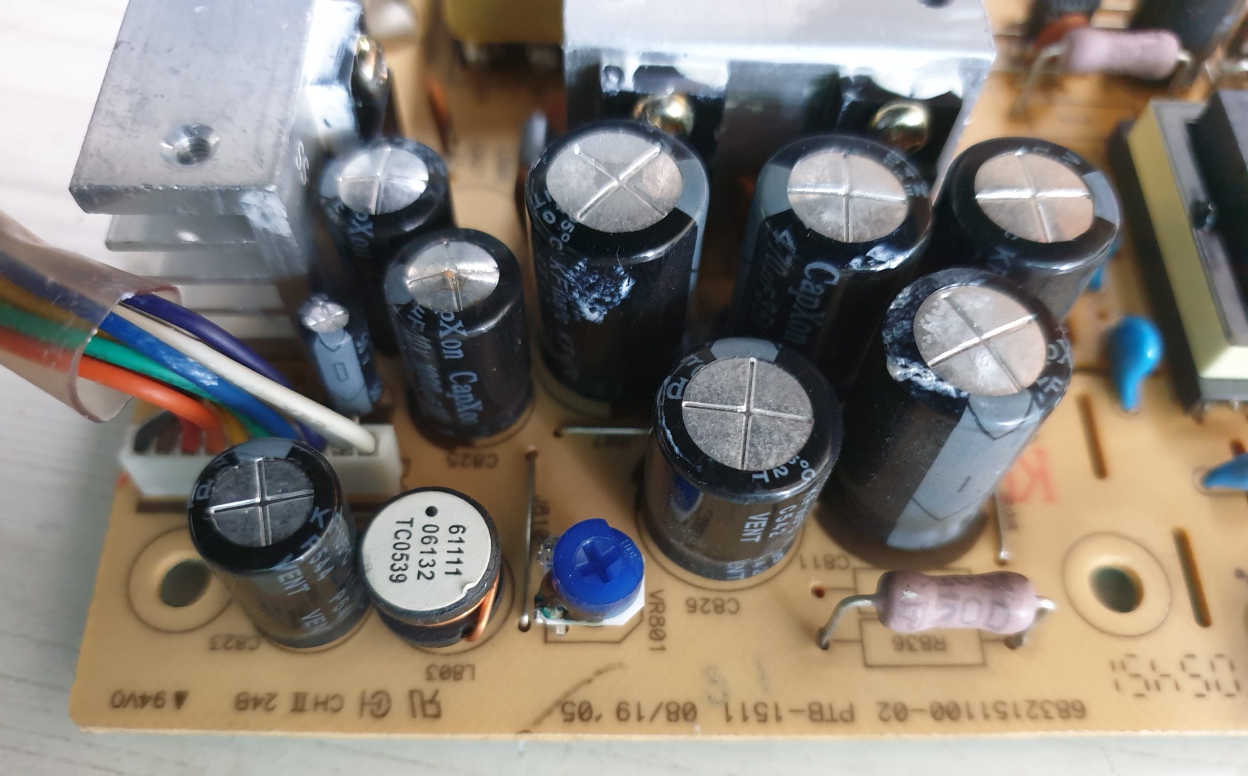 델(DELL) 1905FP 전원 불량 수리