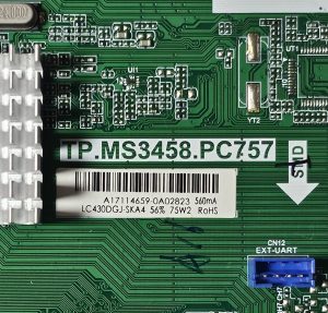 [중고] 클라인즈 K43T4E 통합보드 TP.MS3458.PC757