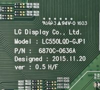 [중고] LG OLED55C6K 티콘보드 6870C-0636A